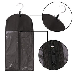 Messen dustproof waterproof storage bag with transparent zip for easy access.