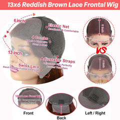 METDIO pre-plucked baby hair wig for easy natural parting