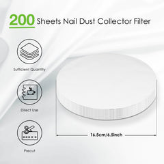 METHELIX papel filtrante desechable: cómodo para salones y uso doméstico.