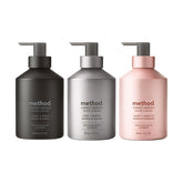 Method Amber foaming hand soap bottle with warm, spicy notes for daily hand washing.