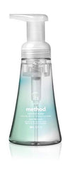 Method jabón manos espumoso coco, frasco de 10 onzas, limpieza suave.
