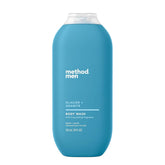 Method Hombres gel de cuerpo Glacier Granite: botella de 18 onzas líquidas con fragancia sofisticada.