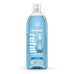 Method Gel jabón de manos recarga Minerales marinos: hidratación suave en cada lavado.