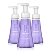 Method lavanda francesa: botella espumosa para lavado diario.