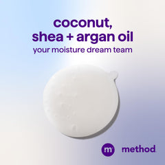 After wash, Method Simply Nourish hair looks soft and hydrated.