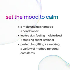 Method Simply Nourish travel-size bottles lined up for on-the-go use