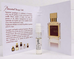 Maison Francis Kurkdjian Baccarat Rouge 540 packaging box showing elegant presentation.
