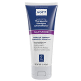 MG2167 champú psoriasis: botella en primer plano para uso diario en cuero cabelludo sensible.