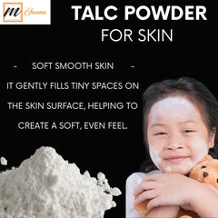 mGanna talco absorcion aceites: reduce brillos en la piel.