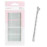 Pinzas Mia Klein de 2 pulgadas con punta bola ofrecen sujeción firme para todo tipo de peinados.