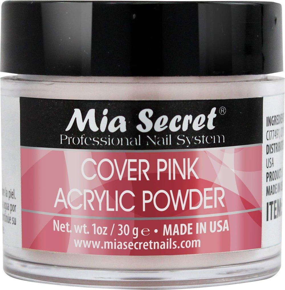 Mia Secret uña rosa cobertura, mejora adherencia y aporta acabado natural de larga duración.