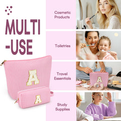 Mibasies slim compact pouch pink A, easy to carry and fits daily essentials