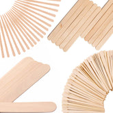 Mibly 4 style wooden wax sticks for general use with smooth glide.