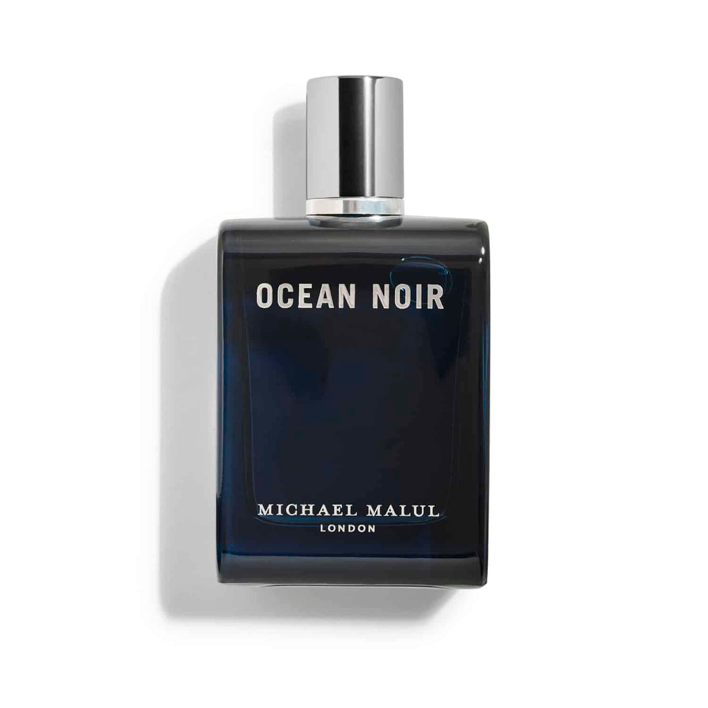 Michael Malul Ocean Noir bottle front; ideal for everyday confident wear.