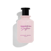 Michael Malul Sangria + Saffron EDP bottle front, ideal for elegant evening wear.