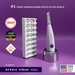 Michael Todd Sonicsmooth with 3 speeds display for personalized dermaplaning control