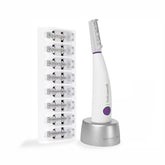 Michael Todd Sonicsmooth dermaplaner contents enable quick at-home setup.