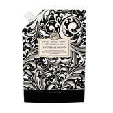 Michel Design Works jabón de manos espumoso con aroma a almendra y miel en botella.