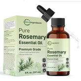 Micro Ingredients romero esencial en frasco de 8 oz para perfumar y relajar