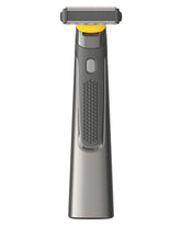 MicroTouch SOLO Titanium razor head close-up for precise edging and trimming