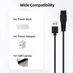 Midnt cleaning brush included with charger for maintenance.