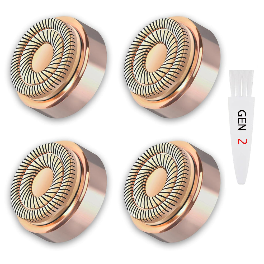 Midnt Gen 2 replacement heads 4-pack for flawless facial hair remover, easy swaps and consistent results.