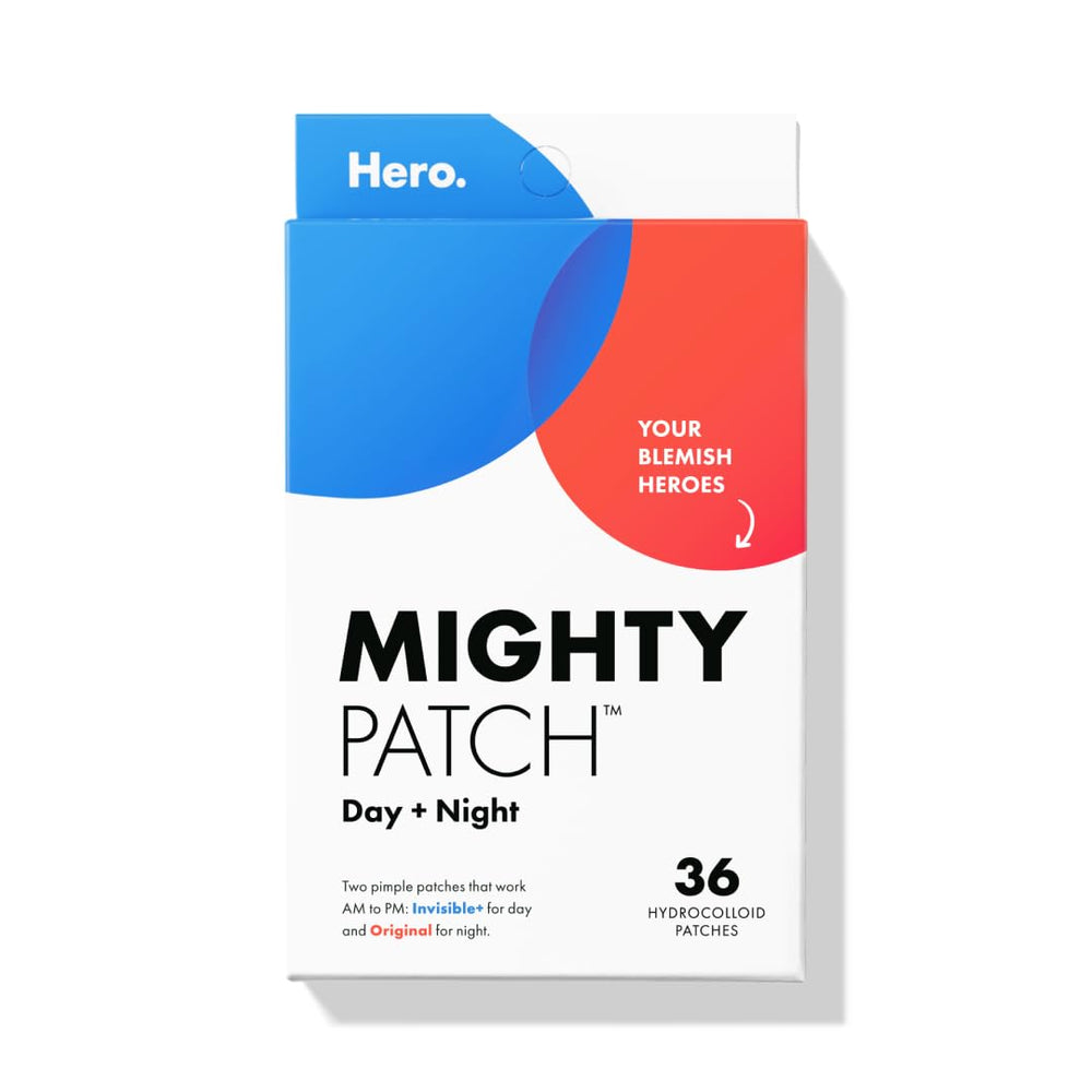 Mighty Patch día-noche: parche duo para uso diario y control de imperfecciones