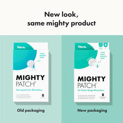 Mighty Patch Micropoint grande: 395 micropuntos que actúan con precisión en la imperfección.