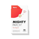 Mighty Patch Original, caja 36 parches, ideal para tratamiento nocturno de acné y conveniencia.