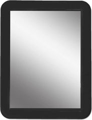 MIHAGUTY magnetic locker mirror 5x7, real glass, clear reflection for on-the-go touchups.