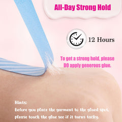MIILYE multi-use fashion glue keeps socks, necklines, and wigs in place.