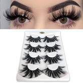 MIKIWI 25mm dramatic 6D faux mink lashes for a bold evening look