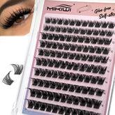 MIKIWI self adhesive lash clusters no glue essentials for quick, mess-free glam