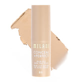 Milani Conceal + Perfect barra, acabado satinado para piel suave.