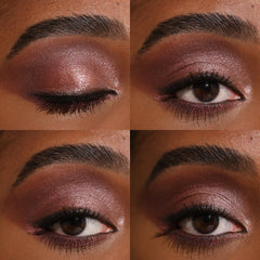 Milani Gilded Mini Palette mezcla mate y shimmer para transiciones suaves.