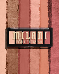 Milani Gilded Mini Sombras Brillo Rosado: brillo luminoso para eventos nocturnos.