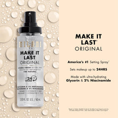 Milani Make It Last aplicación en zigzag, distribución uniforme para mayor duración.