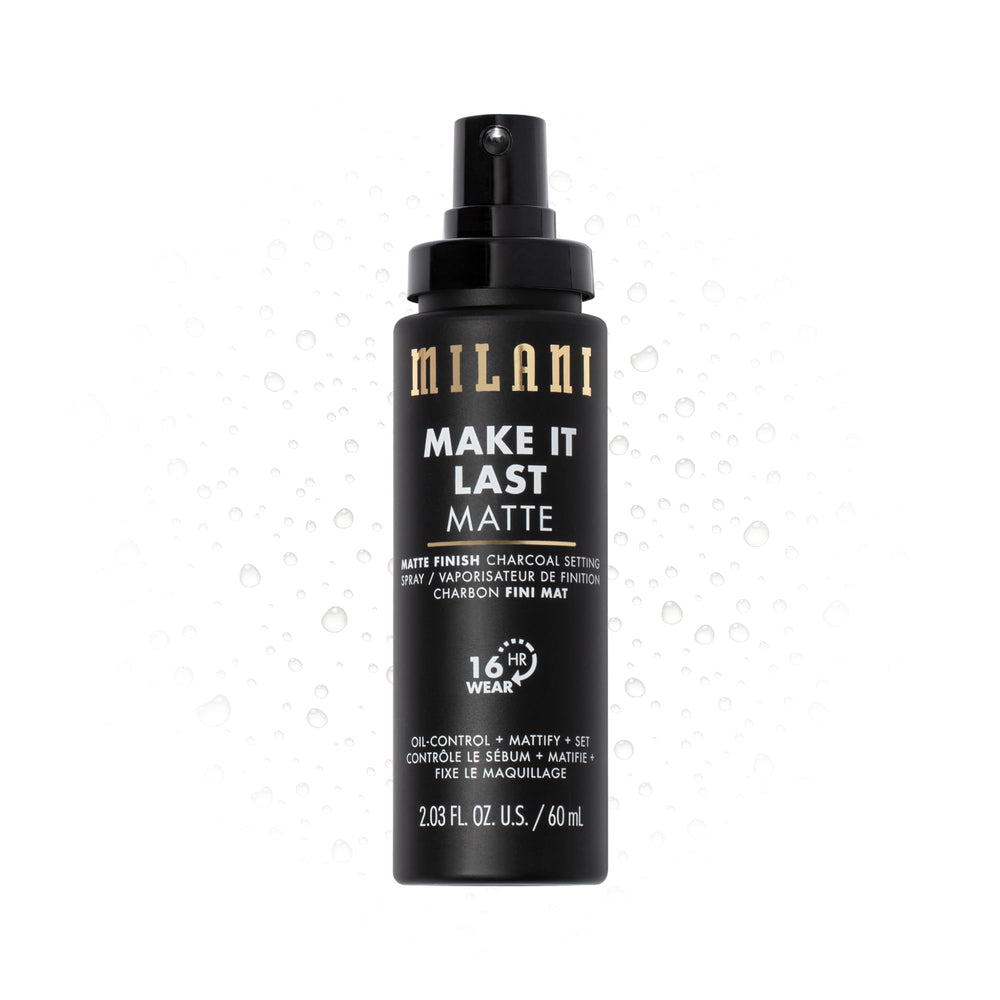 Milani Make It Last setting spray bottle ready for makeup prep and long wear