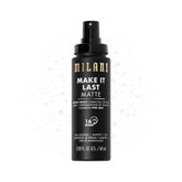 Milani Make It Last setting spray bottle ready for makeup prep and long wear