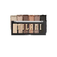 Milani paleta mini para ojos dorados: caja compacta para retoques en viaje