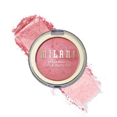 Milani rubor horneado Dolce Rosado, aplicación suave para un rubor natural
