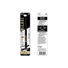 Milani Stay Put Eyeliner After Dark built-in sharpener maintains a sharp point.