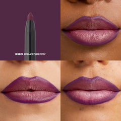 Definición de borde de labios con el delineador Milani Understatement.