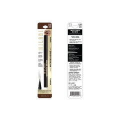 Milani Weekend Brow Tint packaging highlights vegan and cruelty-free status.
