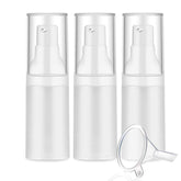 Botella Mild East 20 ml sin aire para viaje, relleno limpio.