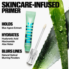 Milk Makeup Hydro Grip Eye Primer gel texture closeup emphasizing hydration and grip