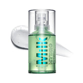 Milk Makeup Hydro Grip Primer bottle close-up showing clear gel for long-lasting wear