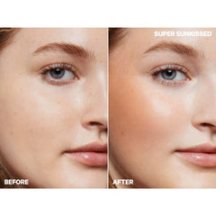 Milk Makeup Matte Bronzer Stick cheekbone blend creates natural contour.