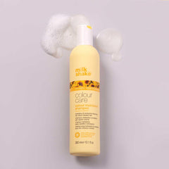 Milk Shake Color Maintainer Shampoo supports lasting color on treated hair.