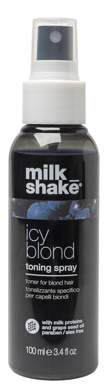 milk_shake icy blond spray tonificante realza tono frío y brillo suave